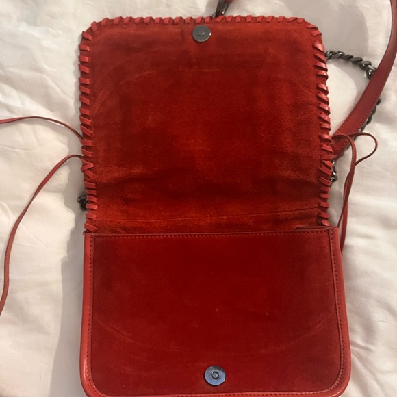 Zara sided leather fringe shoulder bag - Picture 2 of 7